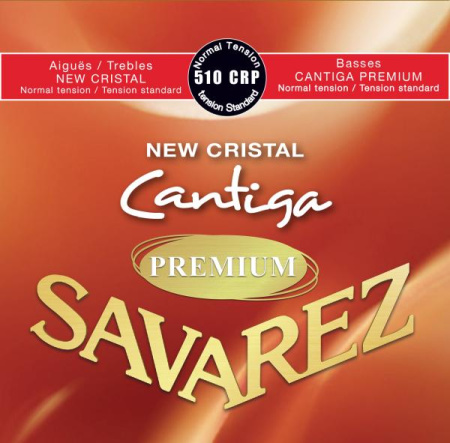 510CRP New Cristal Cantiga Premium Струны для классической гитары. SAVAREZ 
