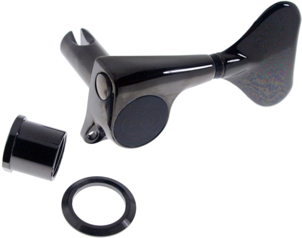 GBS510 CB колки для бас-гитары, 2+2, Cosmo black. Gotoh (Made in Japan)