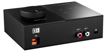 KOMPLETE AUDIO 1 Внешняя звуковая карта с USB. NATIVE INSTRUMENTS
