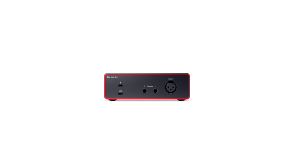 SCARLETT SOLO 4TH GEN Аудиоинтерфейс USB, 2 входа/2 выхода. FOCUSRITE 
