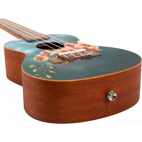 AUC-33 ORCHID Укулеле-концерт, чехол в комплекте FLIGHT 