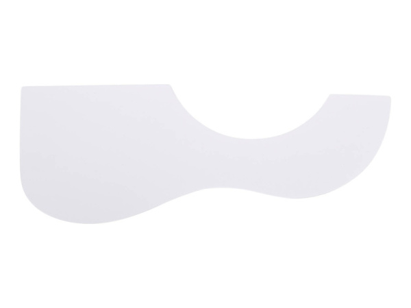 376A-LG-CLR Защитная накладка для акустической гитары, большая, прозрачная, D'Andrea