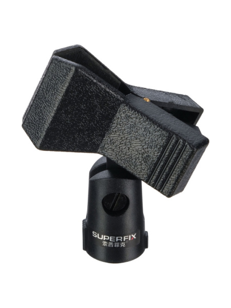 XMC105B Держатель-прищепка микрофона, 22-30мм, Superfix