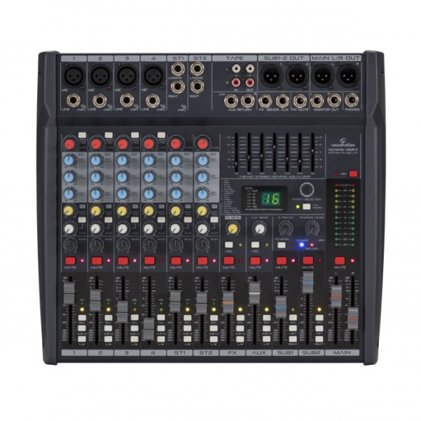 Alchemix-402FX (E527E) Микшерный пульт, 8 каналов, Soundsation