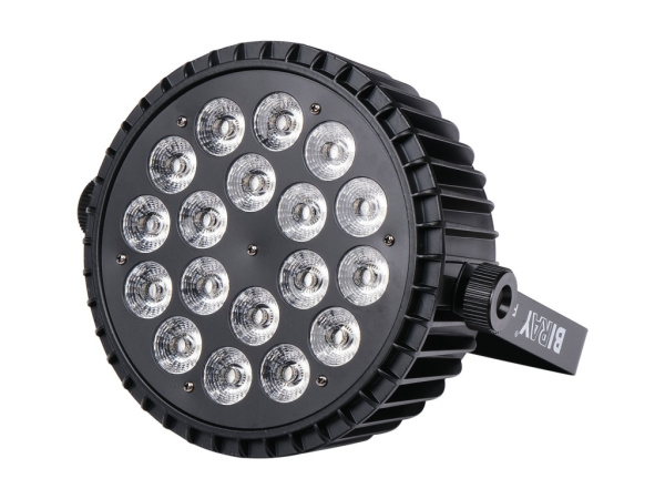 PLC006S Светодиодный прожектор, 18х12Вт, RGBWAUV, Bi Ray