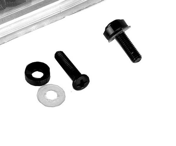 SRK100 винт для рэка (1шт) с пластиковой прокладкой. INVOTONE