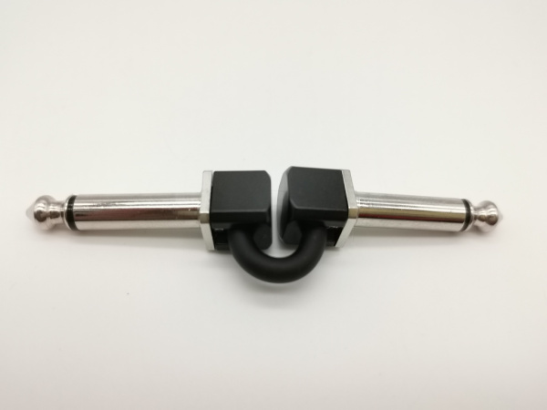 E45-JR-JR-0003-0 Патч-кабель, угловой, беспаечный корпус, 0.03м, ZZcable