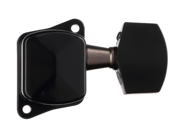 AL-015BK-L Левый одиночный колок, черный, Alice