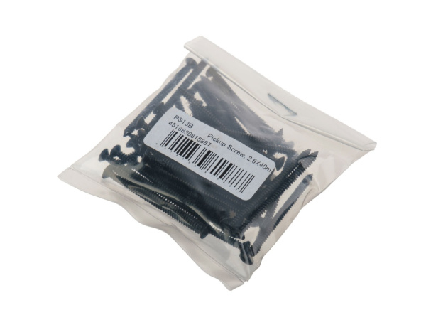 PS13B Саморез 2,6х40мм, 1шт, черный, Hosco