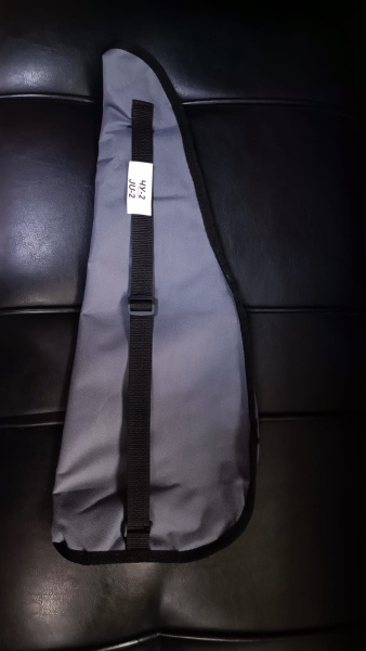 ЧУ2-Серый Чехол для укулеле сопрано, цвет серый. SOLO