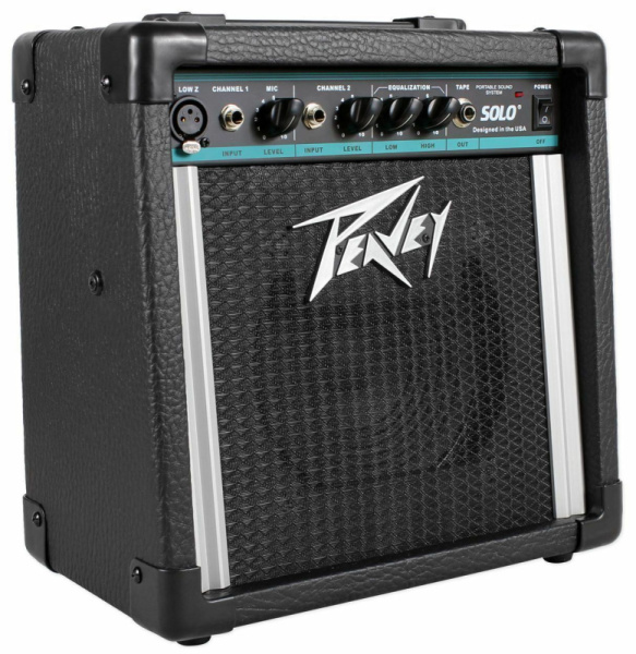 Solo Portable PA КОМБОУСИЛИТЕЛЬ / ПОРТАТИВНАЯ АКУСТИЧЕСКАЯ СИСТЕМА. Peavey