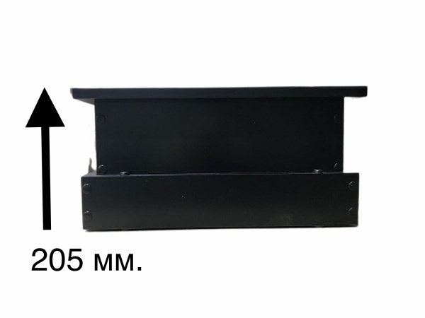 KN-01 Подставка для ног юного пианиста, чёрная, Lutner