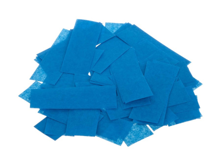 FTPCDB Конфетти из специализированной бумаги (тишью) 17х55мм, тёмно-синий, упаковка 1 кг, LFocus