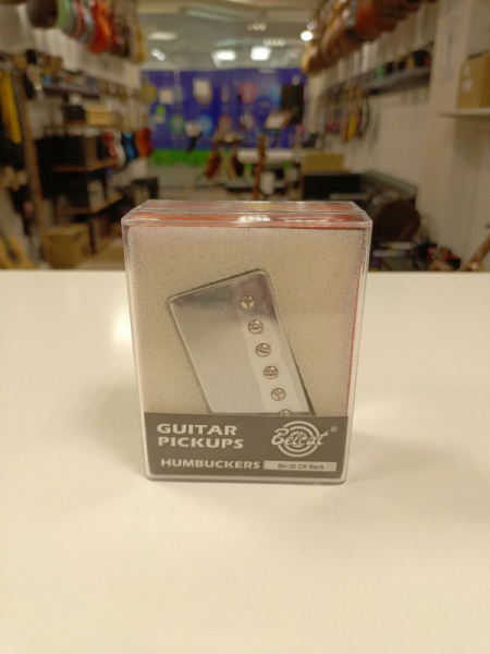 BH-20(CR)Neck Звукосниматель магнитный, хамбакер, нековый, хром, Belcat