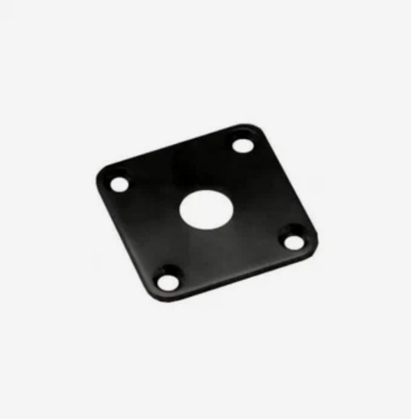 HJ015-BK Накладка выходного разъема гитары, черная, Paxphil