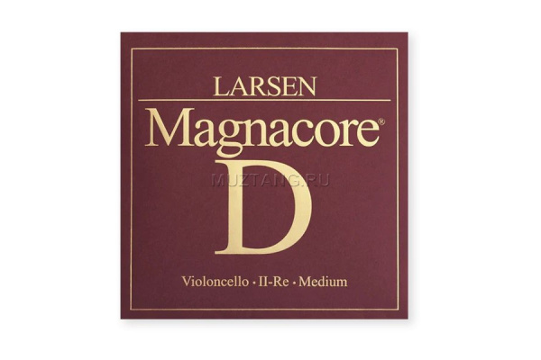 (TDN) LARSEN Magnacore Medium cтруна D (Ре) для виолончели 4/4