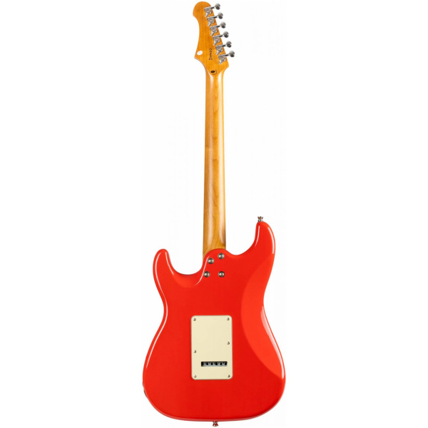 JS-400 CRD Электрогитара, Stratocaster, корпус липа, 22 лада, HSS, tremolo, цвет CRD, JET