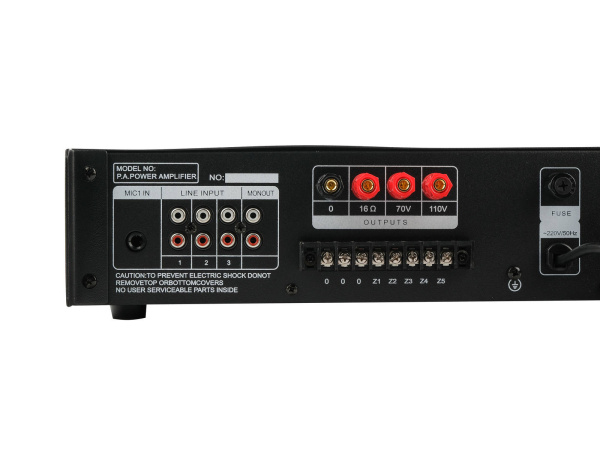DS-7180 Усилитель мощности трансляционный, 180Вт, TADS
