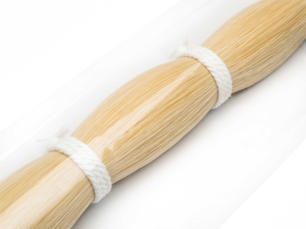 LHV-Bulk Конский волос для смычков. 80см 500грамм. Golden