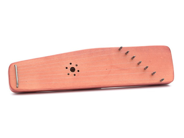 MG-S7MA Гусли 7 струнные прямые, цвет красное дерево, Мир гуслей