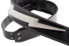 8419612000667 Mojo Bolt II Silver Glitter Ремень для гитары, текстиль/синтетика, RightOn Straps