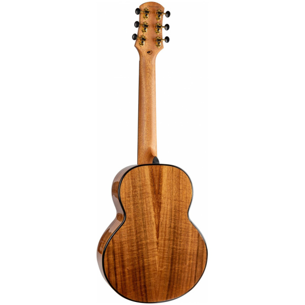 GUT850 гиталеле, строй ADGCEA, верхняя дека массив ели, корпус махагони, чехол в комплекте, FLIGHT 