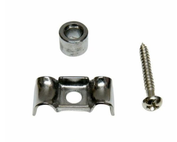 HS003-CR Ретейнер для бас-гитары, хром, 1 шт, Paxphil