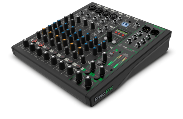 ProFX10v3+ 10-канальный микшер с процессором эффектов, режимами записи USB, Bluetooth. MACKIE