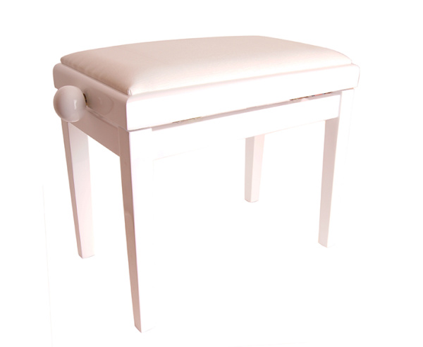 HY-PJ018B-GLOSS-WHITE Банкетка, белый/белый, Rin