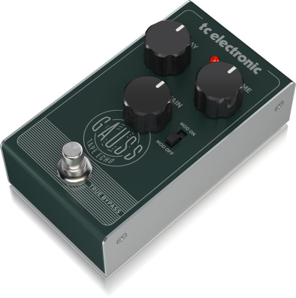 GAUSS TAPE ECHO Delay напольная педаль эффекта дилэй, TC ELECTRONIC
