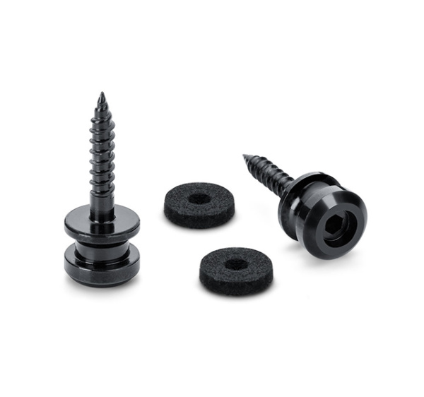 24030400 S-Lock M Крепление ремня, черный хром, 2 шт, Schaller