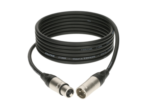 D2-3X1K1-10.0 Кабель  XLR-XLR  AES & DMX, 10м, Klotz