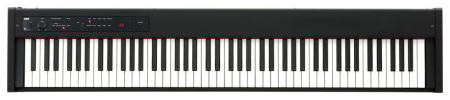 D1-BK Цифровое пианино, взвешенная клавиатура, в комплекте компактная демпферная педаль, KORG