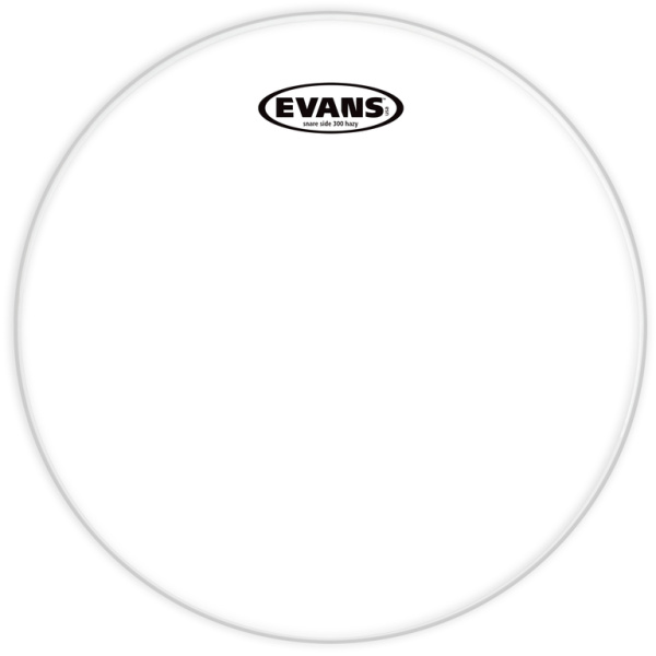 S10H30 300 Пластик для малого барабана 10", прозрачный, резонансный, Evans