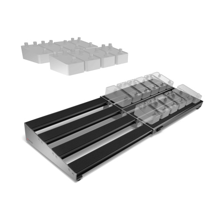 PW-XPNDPB-02 XPND Педалборд раздвижной, два ряда, D'Addario