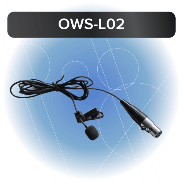 (LUT) OWS-L02 Петличный микрофон, круг, Октава