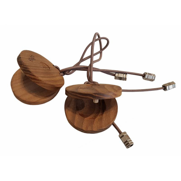 FCW-550 BR- кастаньеты, пара, коричневый. FLIGHT