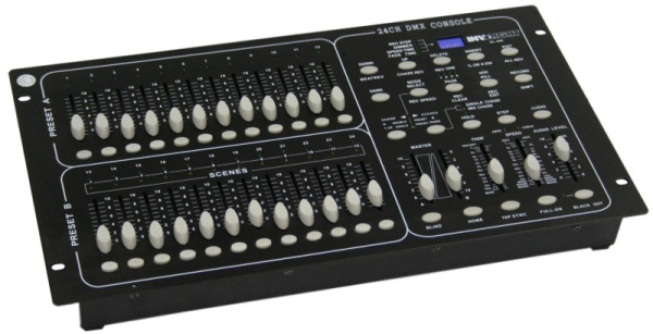 DL400 DMX-пульт световой пульт 24 канала. Involight