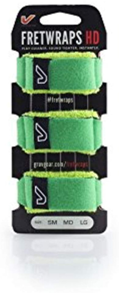 FW-3PK-GRN-MD Демпфер гитарный средний, цвет зеленый. Gruvgear
