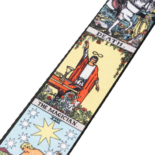 MP2CVY-002 Clairvoyant Series Ремень для гитары, полиэстер, карты таро, Levy's