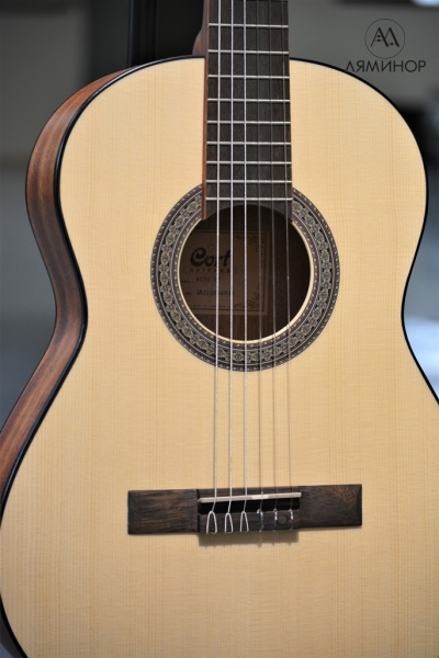AC70-WBAG-OP Classic Series Классическая гитара с чехлом, размер 3/4, матовая. Cort