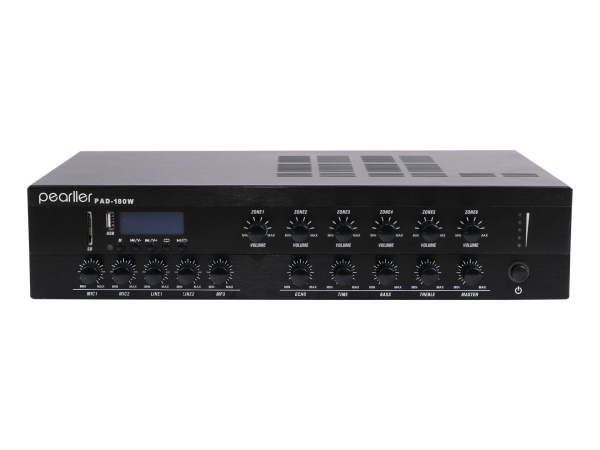 PA-180D Усилитель мощности трансляционный, 180Вт, Pearller