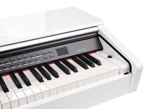 DP330-GW Цифровое пианино, белое глянцевое, Medeli