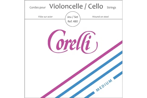 (TDN) Струны для виолончели CORELLI 480