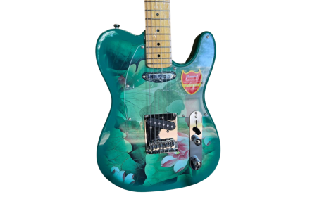 (TDN) BULLFIGHTER D-133 GR электрогитара, цвет зеленый, чехол в комплекте