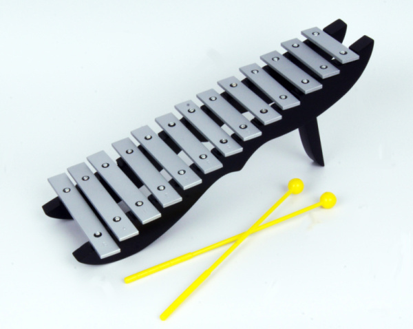 FLT-4013 Металлофон (глокеншпиль) лесенка 13 брусков. Fleet 