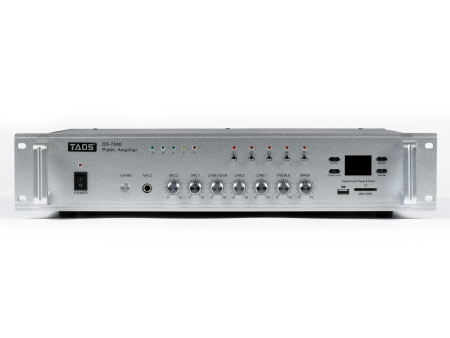 DS-7240 Усилитель мощности трансляционный, 240Вт, TADS