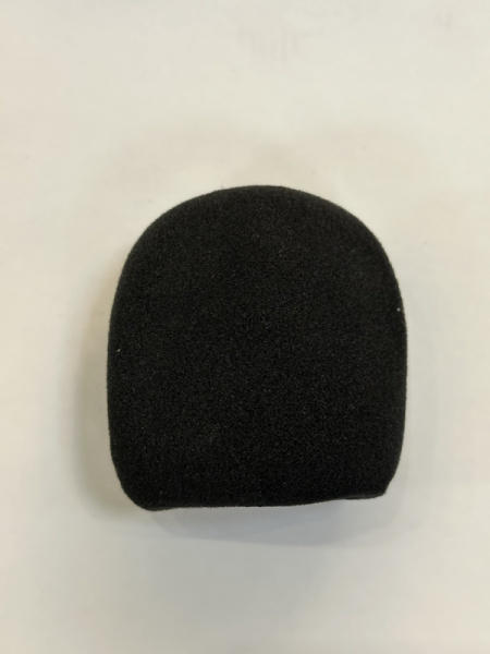 WS-10 Ветрозащита для микрофона (виндскрин) из пенополиуретана, черная. Leem