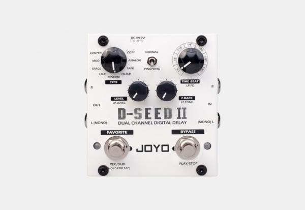 D-SEED-II Stereo Delay Педаль эффектов, Joyo