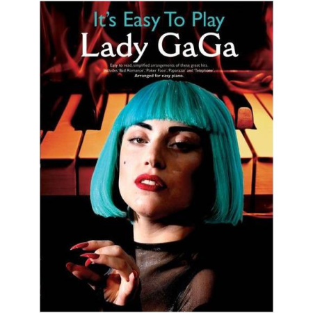 AM1001330 It's Easy To Play Lady Gaga Ноты (аккорды) для клавишных инструментов, MUSIC SALES